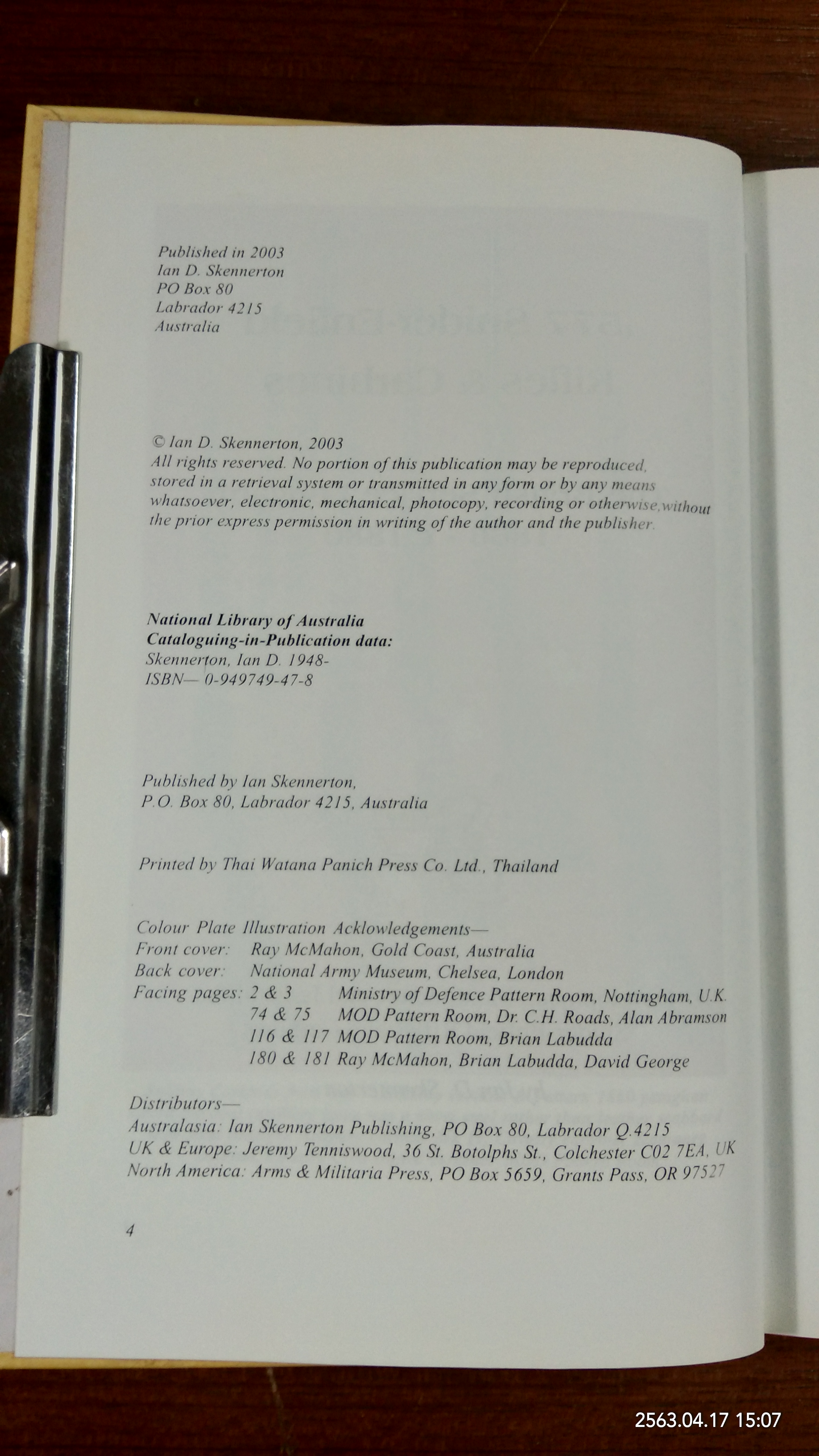 .577 Snider-Enfield Rifles & Cardines / IAN SKENNERTON