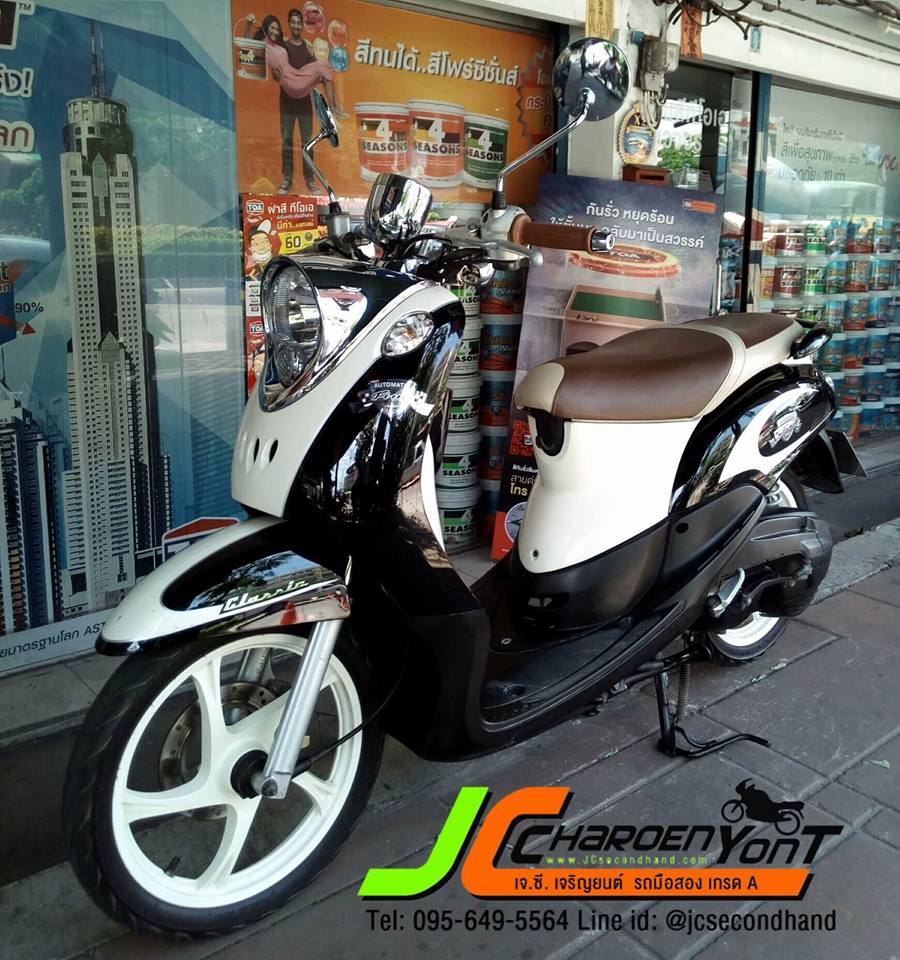 YAMAHA FINO Premium !! รถจดทะเบียนปี 54 รถเครื่องเดิม เครื่องแน่น ไม่เคยแกะ ชุดสีสวยแท้ทั้งคัน แทบไม่มีตำหนิ