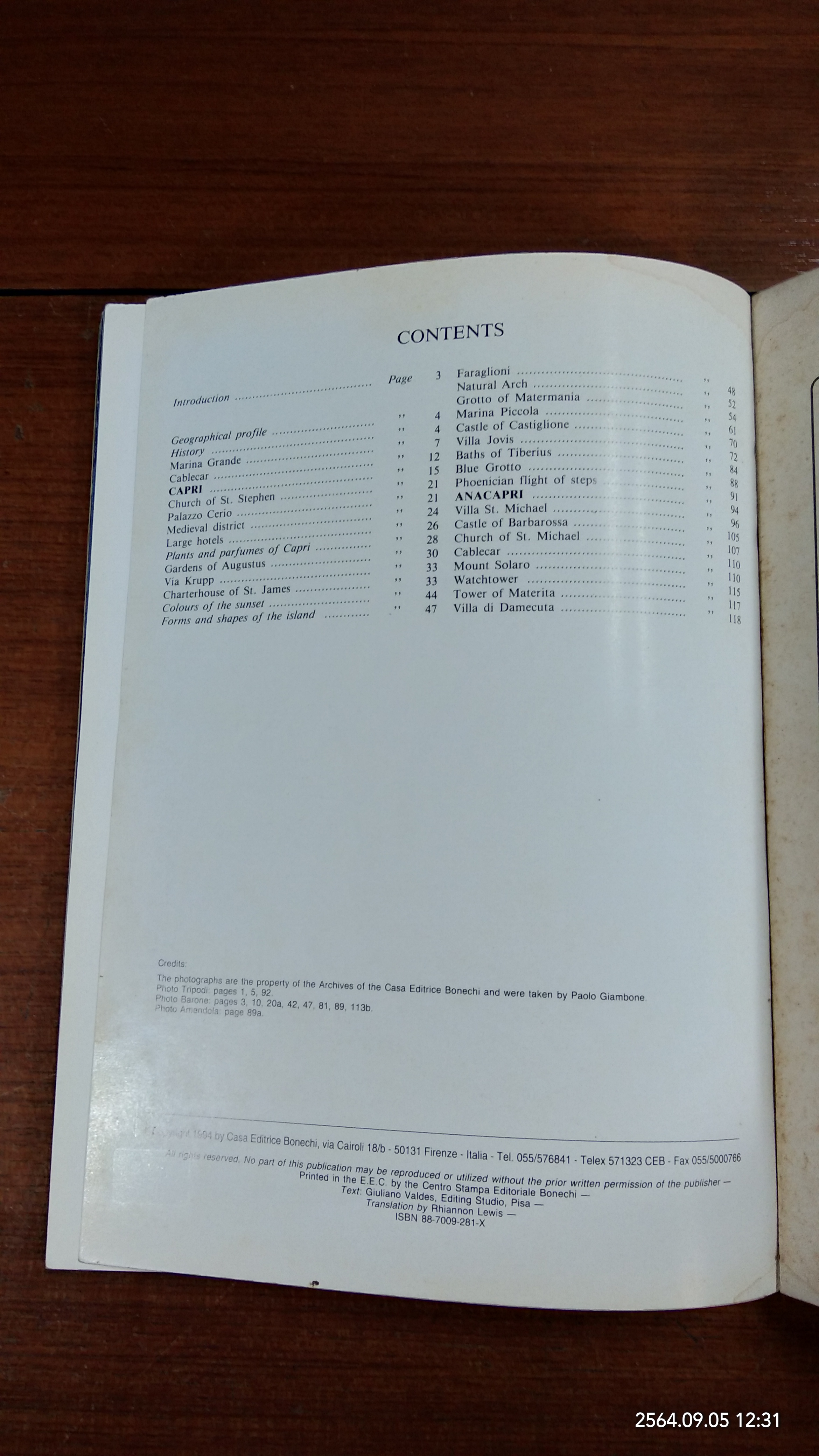 ART AND HISTORY OF CAPRI / ENGLISH EDITION