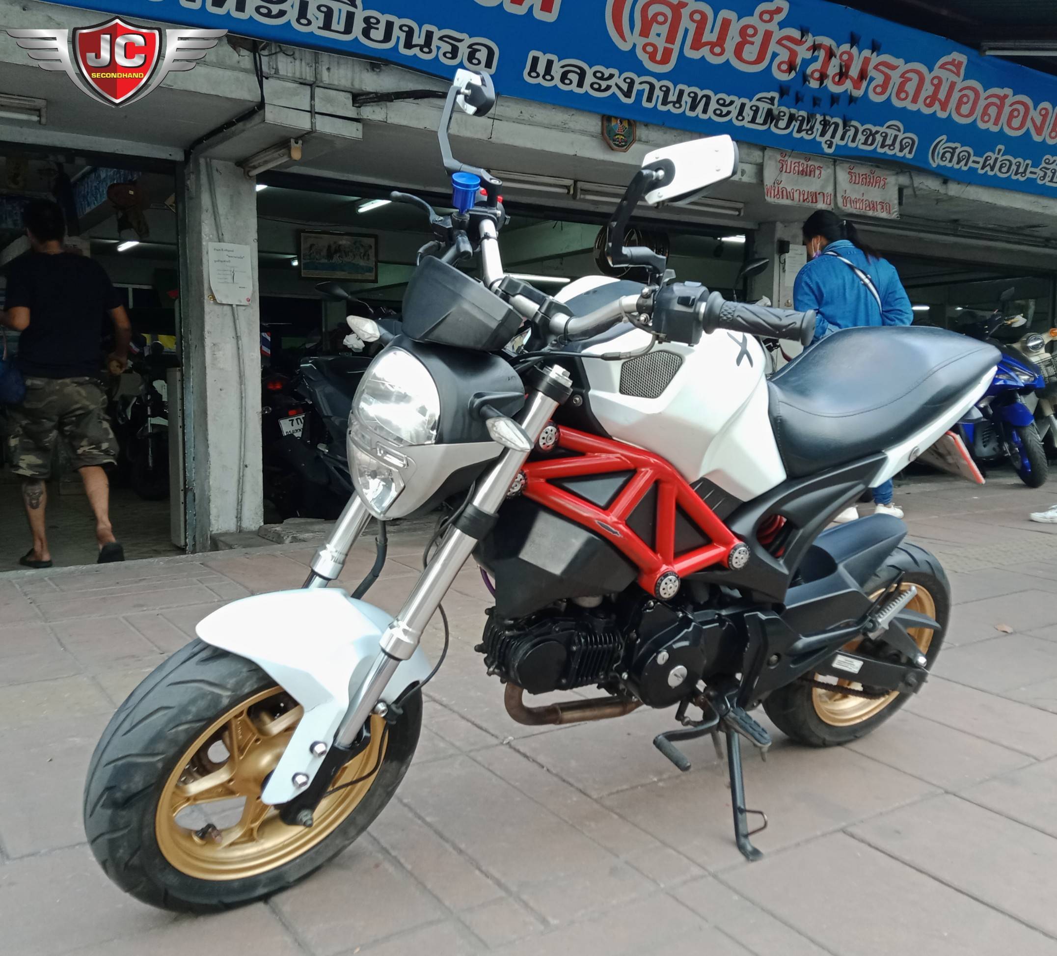 "จิ๋วแต่แจ๋ว" รถบ้านแท้ชื่อเจ้าของเดียว DEMON125 จดทะเบียนปี 59 สภาพพร้อมใช้งานไมล์แท้หมื่นกว่าโล