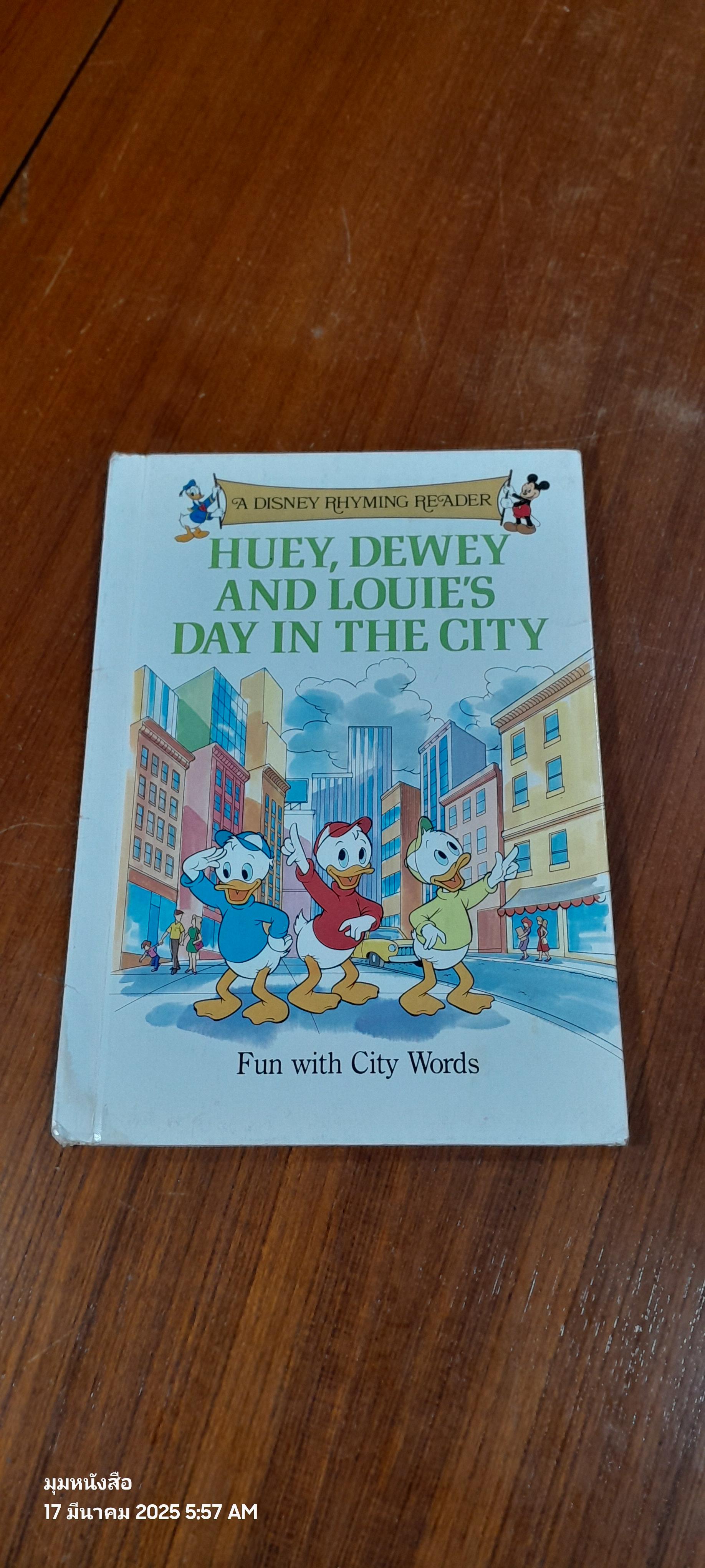 HUEY,DEWEY AND LOUIE'S DAY IN THE CITY : Grolier