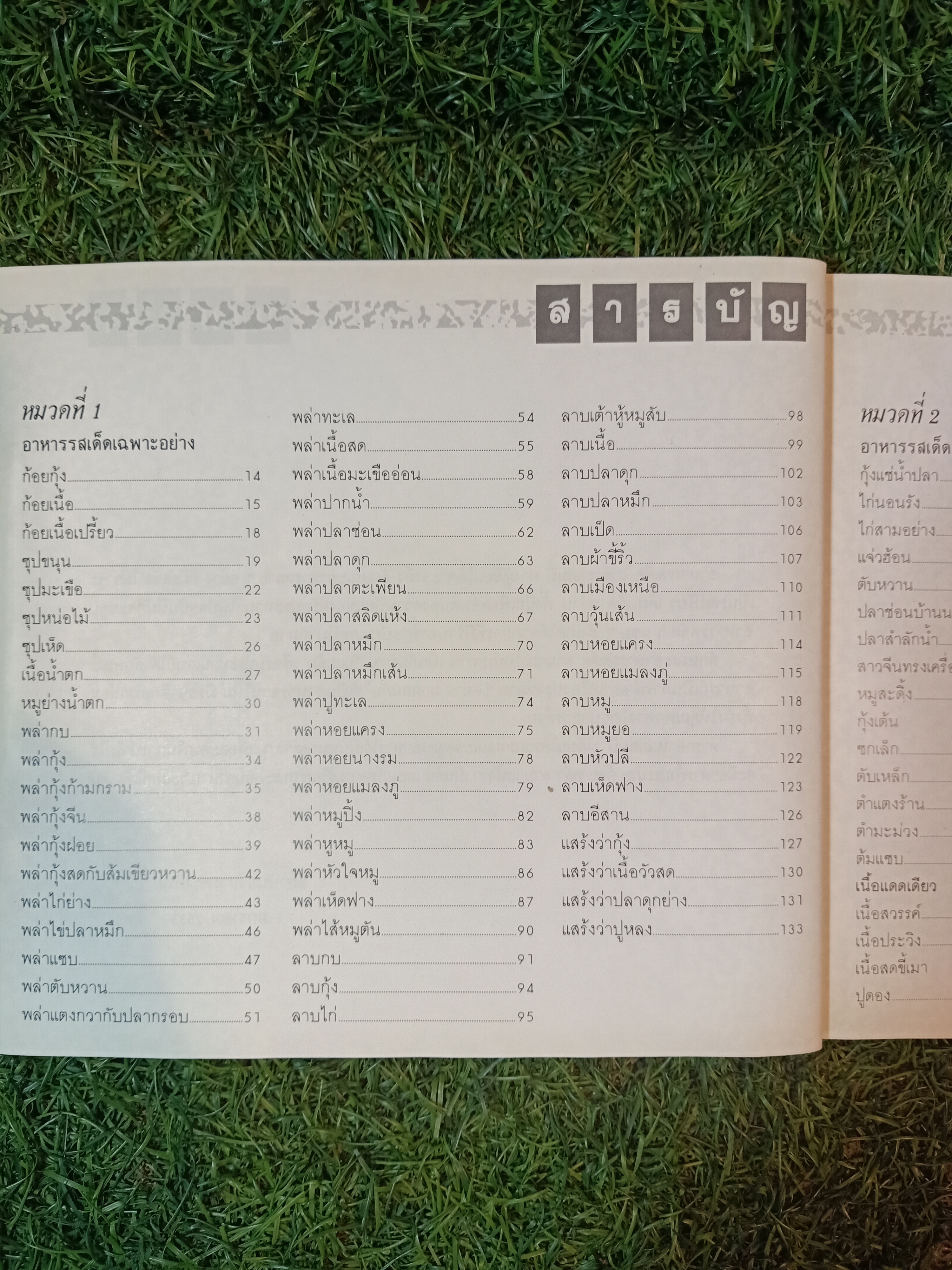 อาหารรสเด็ด (หนังสือมีรอยชำรุดตามรูปที่ถ่าย) / สถาบันอาหารตวงทิพย์