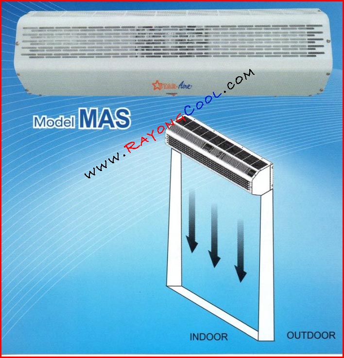 Star air curtain model : MAS 700