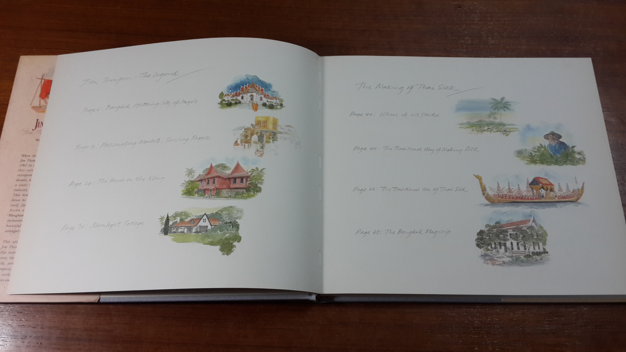 JIM THOMPSON : The Thai Silk Sketchbook