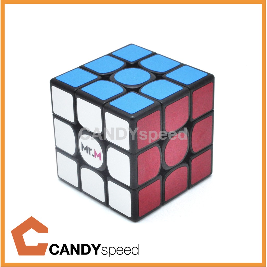 รูบิค 3x3 MR.M V2 Black มีแม่เหล็ก | Mr. M แถมสูตร | By CANDYspeed