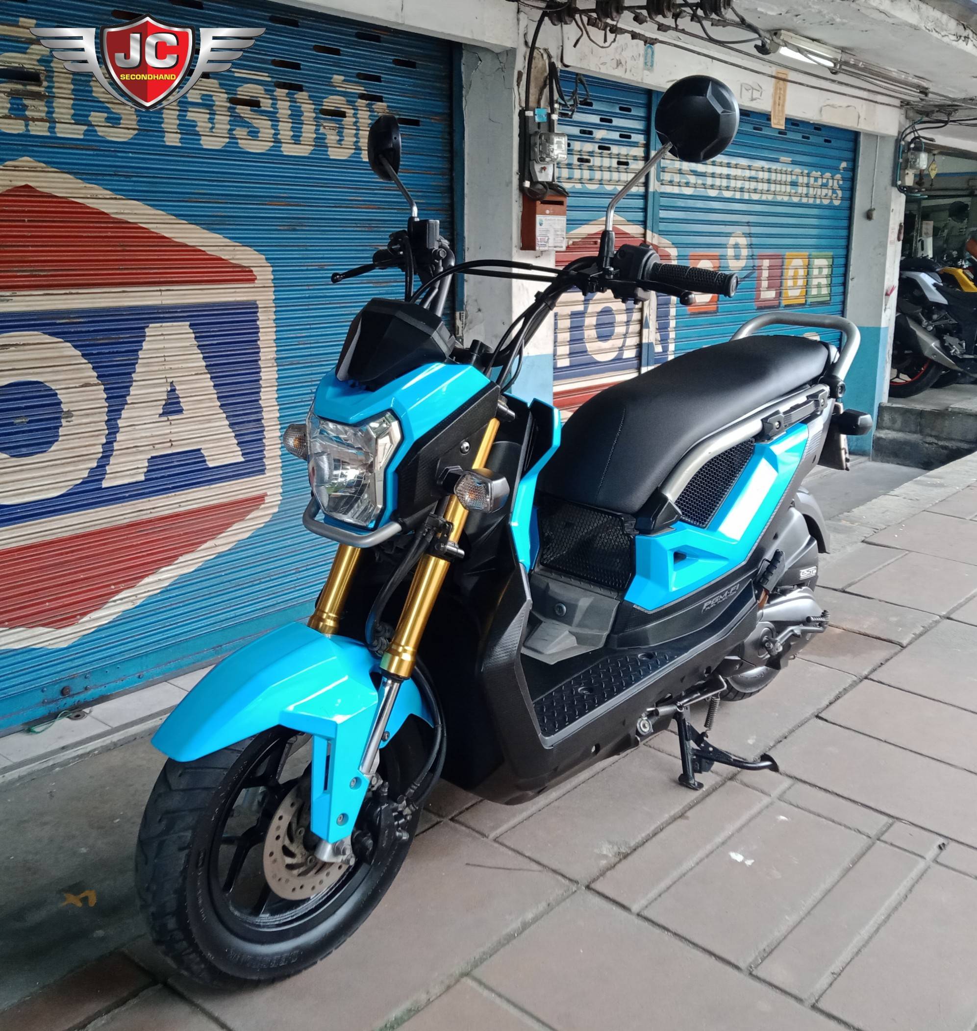 ''หายไปนาน'' HONDA ZOOMER X Idling stop ตัว TOP จดทะเบียนกลางปี59 สภาพดีได้มาตรฐาน เครื่องเดิมจัด ชุดสีแท้ทั้งคัน