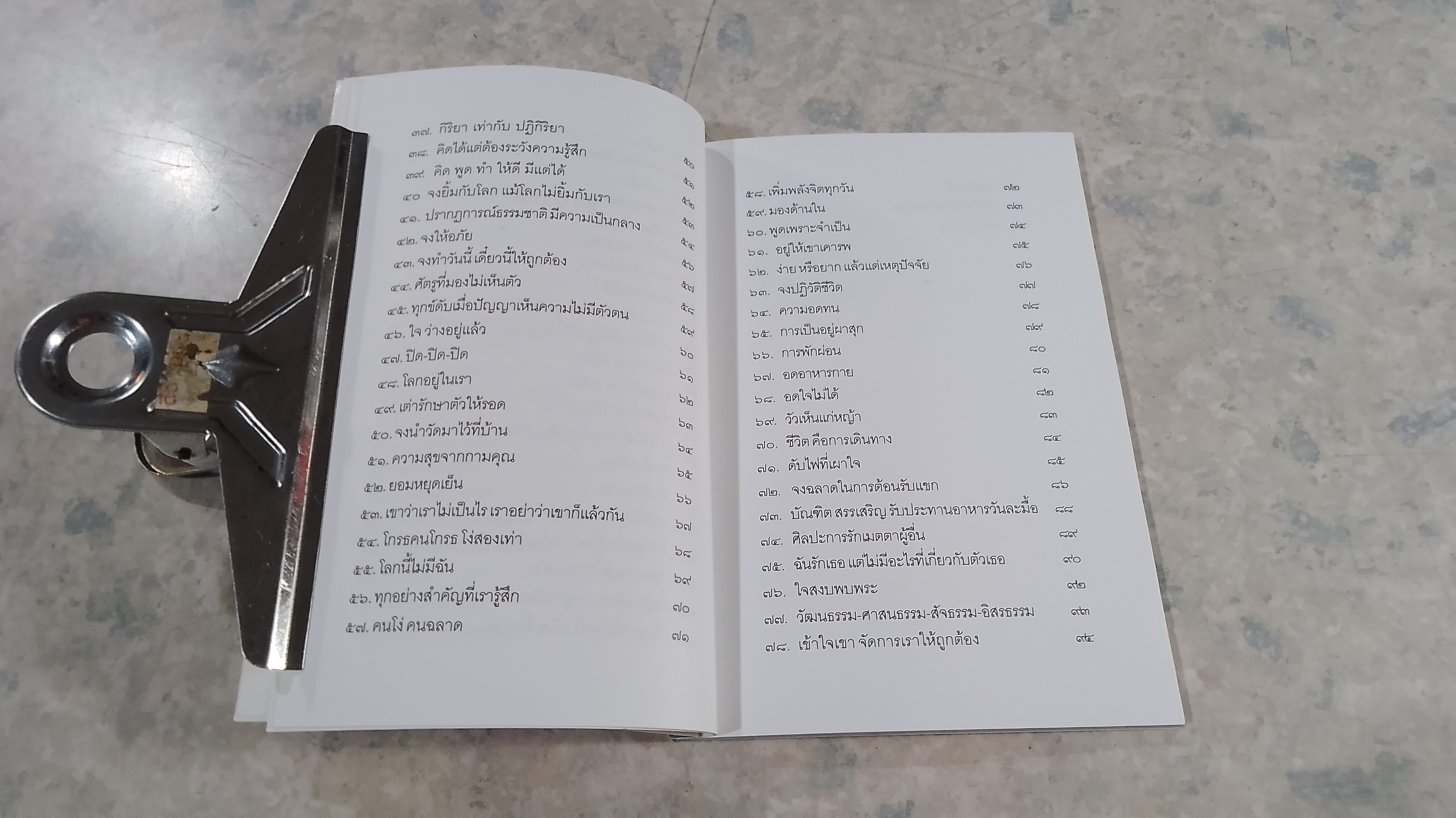 เคล็ดลับของชีวิต / ดร.มารุต ดำชะอม