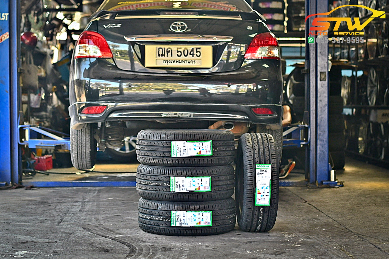 ยางใหม่ GOODRIDE SPORT SA37 205/45R17 88W