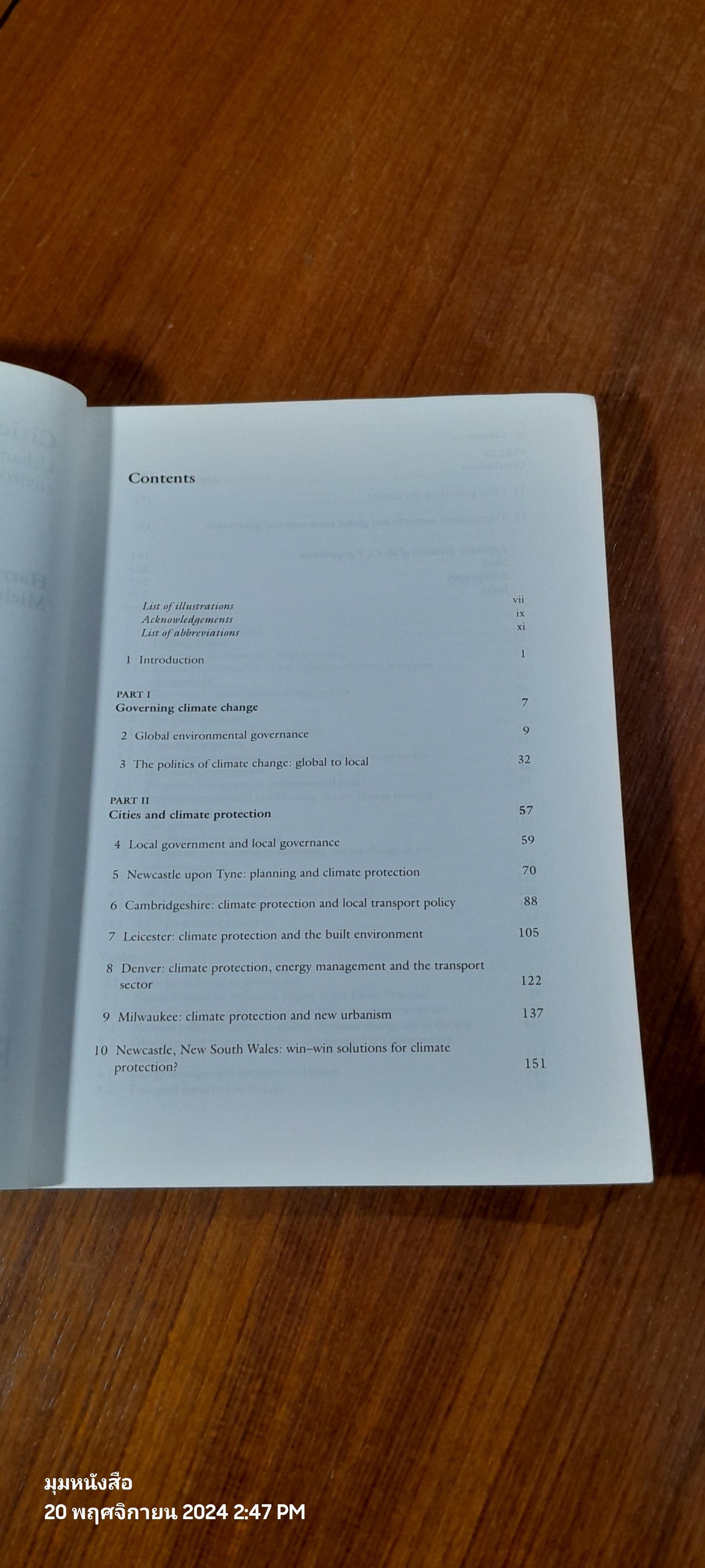 CITIES AND CLIMATE CHANGE / Harriet Bulkeley and Harriet Bulkeley