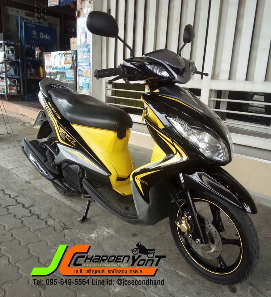 YAMAHA MIO 125 GTX ตัวรถจดทะเบียนปี 54 เป็นรถบ้านมือเดียว ใช้งานน้อย กุญแจแท้ 2ดอก ล้อแม็กแท้ติดรถมา เครื่องดีเดิมจัดๆ