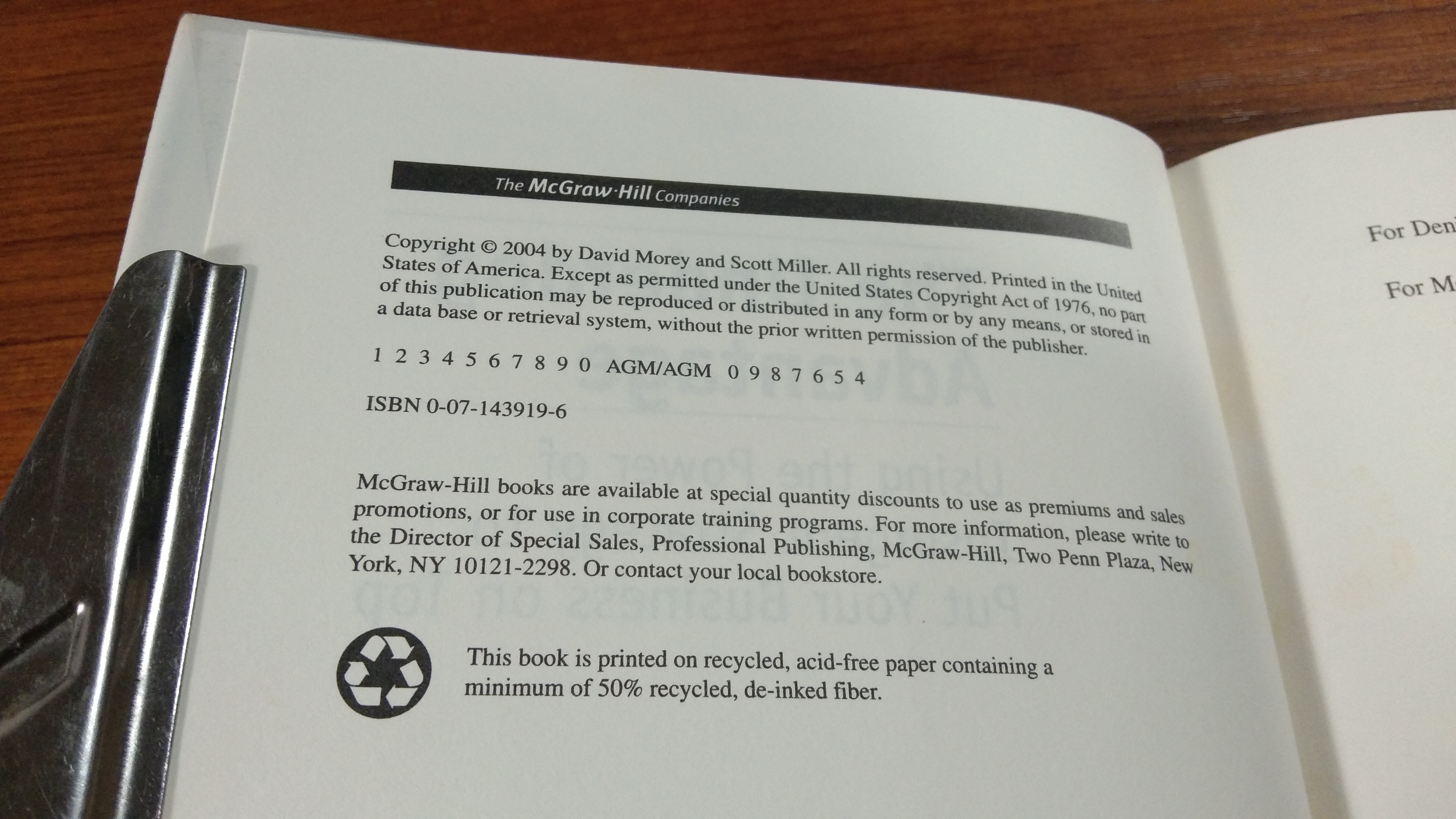 THE UNDERDOG ADVANTAGE