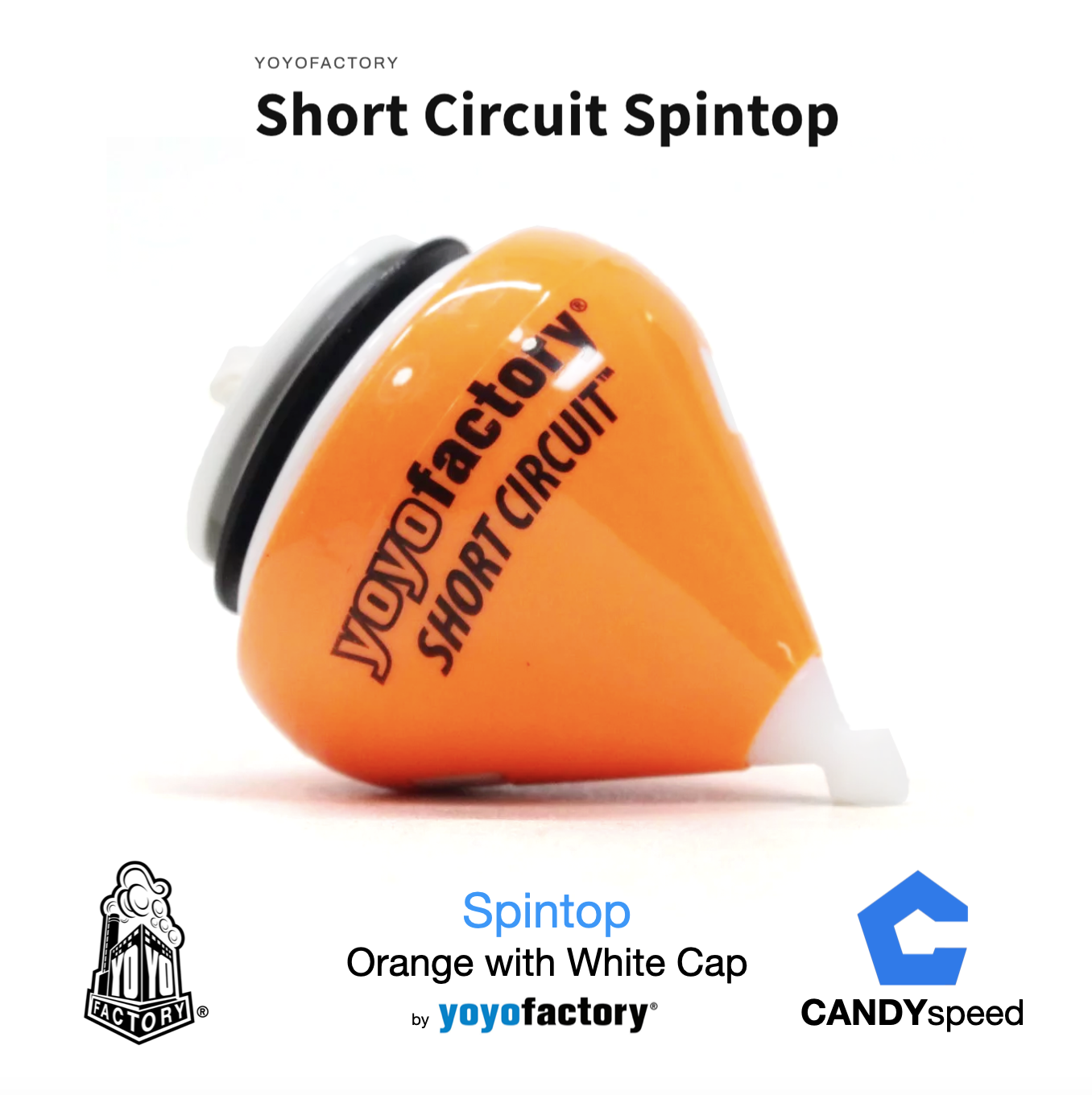 Spintop ลูกข่าง yoyofactory ELEC-TRICK LED Spin top ลูกดิ่ง | by CANDYspeed
