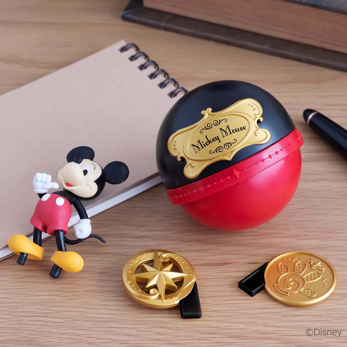 Disney Capchara Premium Imagination แบบ Steamboat Willie เป็นโมเดลแบบตั้งได้ ตัวใหญ่ประมาณ 11.5 ซม.