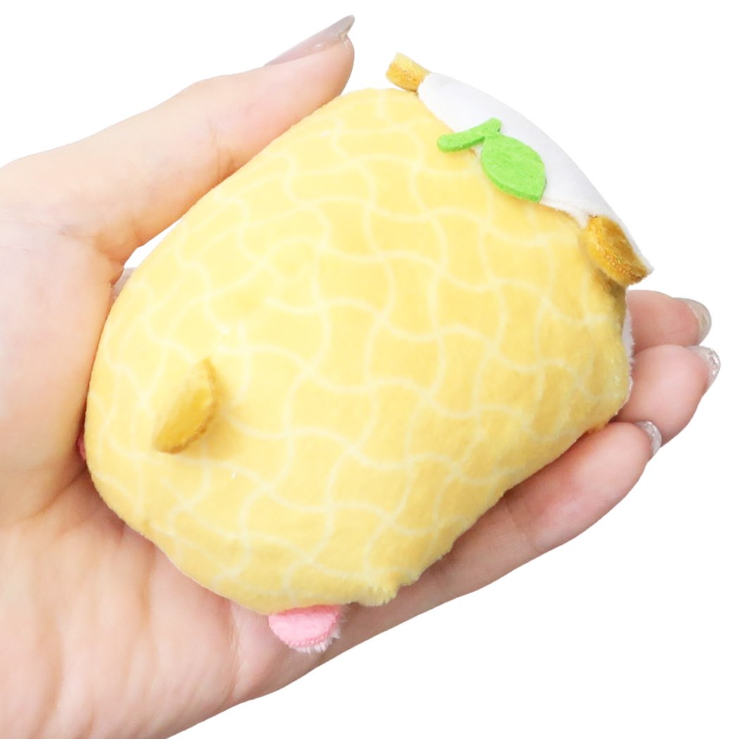 ตุ๊กตา Sanrio Characters Japanese Pattern แบบ Corocoro Kuririn ตรงตัวทำเป็นลายแบบญี่ปุ่น น่ารักมาก ขนาด 6 x 5.5 x 8 ซม.