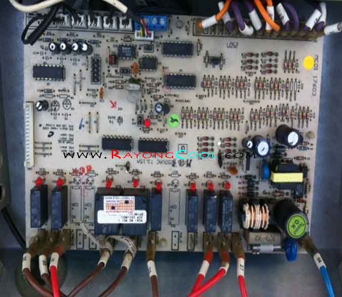 รับซ่อมบร์อดแอร์ชิลเลอร์ repair chiller control board