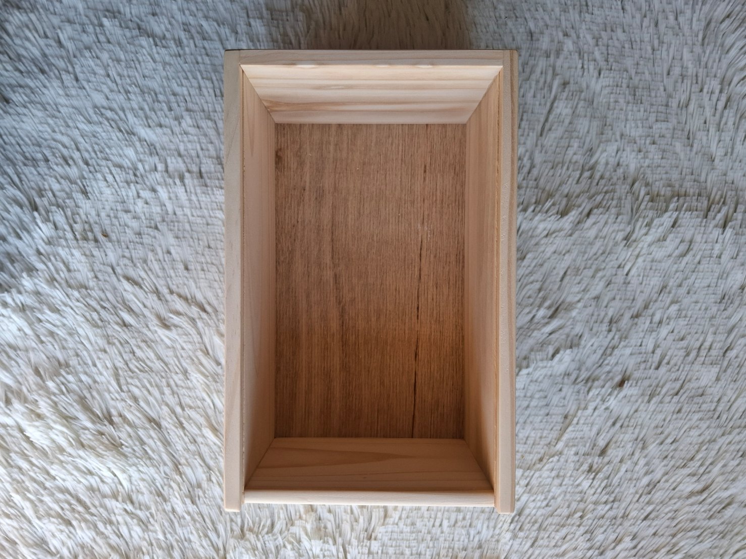 กล่องไม้ใส่แก้ว 2 ใบ