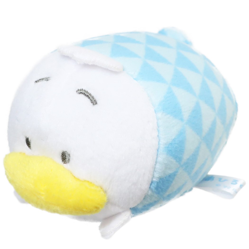 ตุ๊กตา Sanrio Characters Japanese Pattern แบบ Ahiru no Pekkle ตรงตัวทำเป็นลายแบบญี่ปุ่น น่ารักมาก ขนาด 6 x 5.5 x 8 ซม.