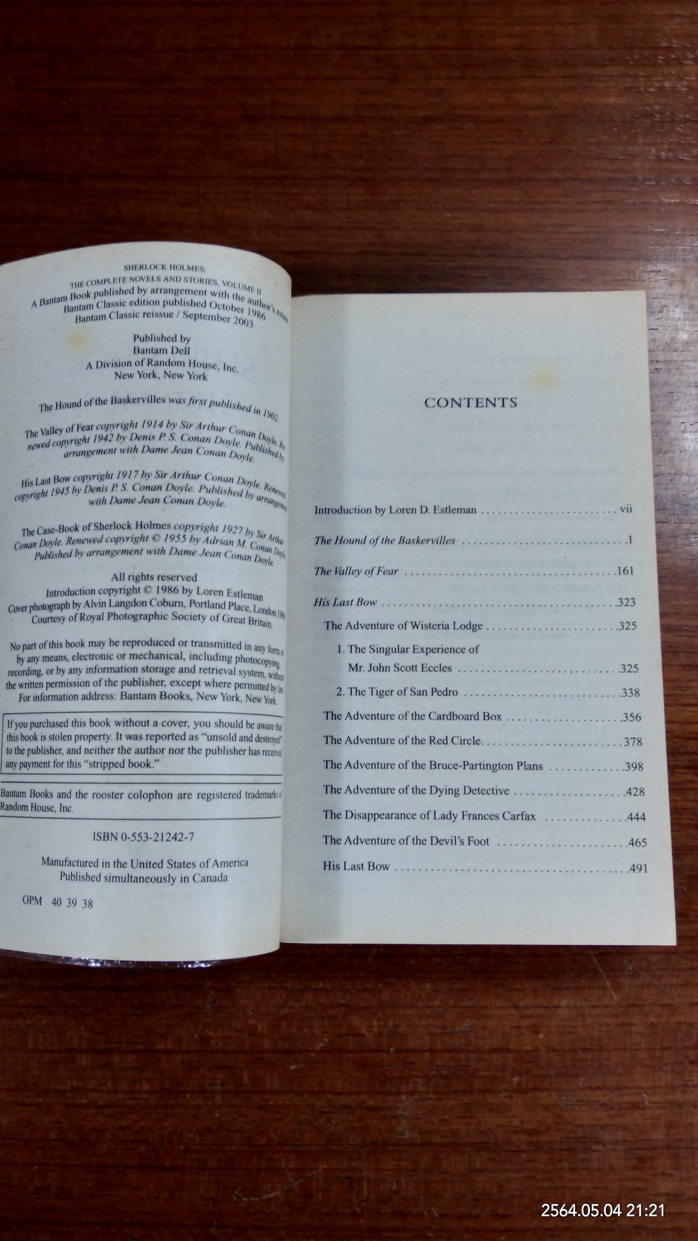 Sherlock Holmes The Complete Novels and Stories Volume 1,2