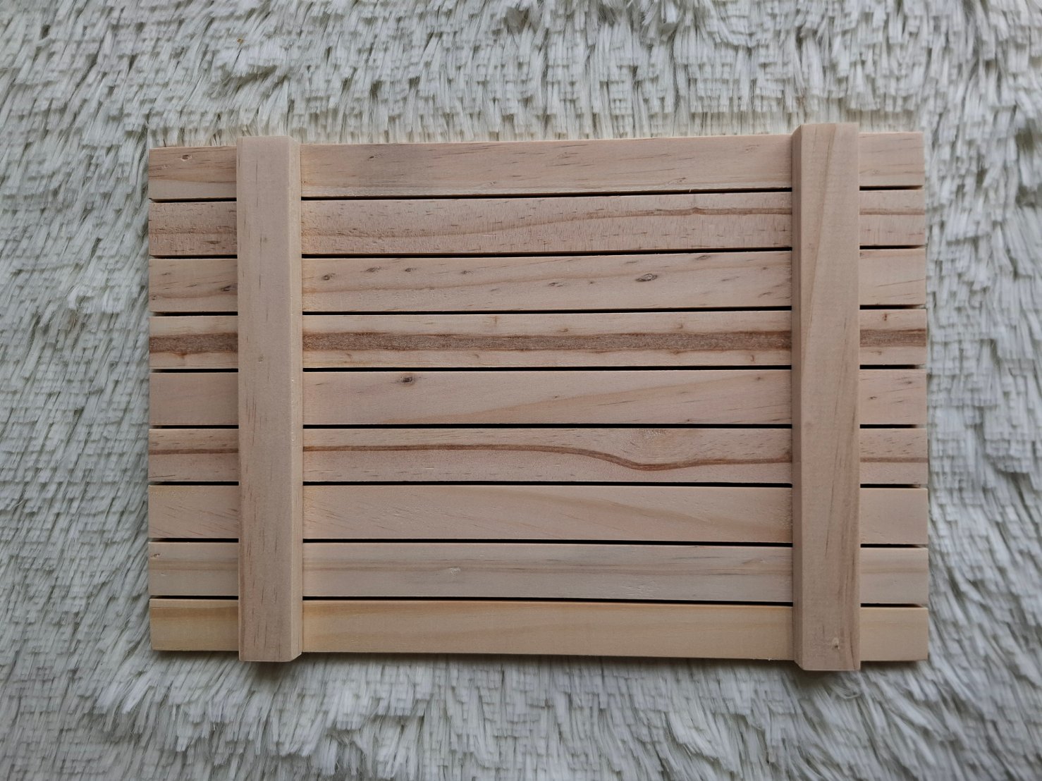 ถาดไม้สนใส่อาหาร