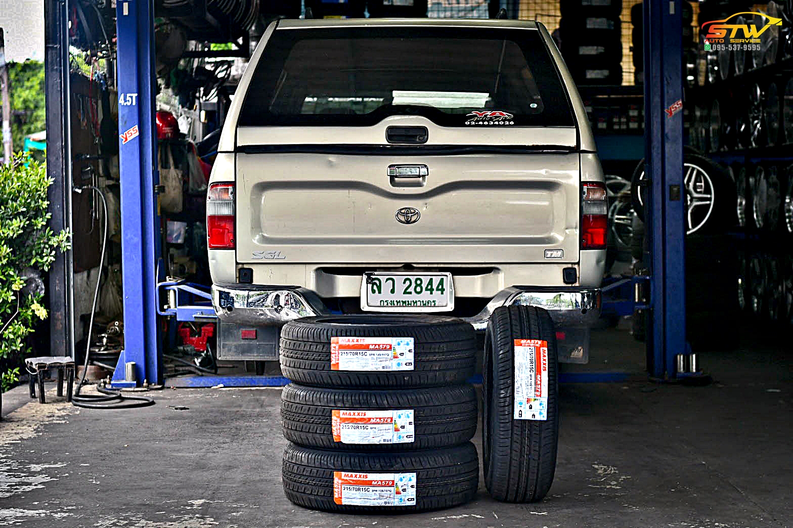 ยางใหม่ MAXXIS MA-579 215/70R16 8PR 109/107Q