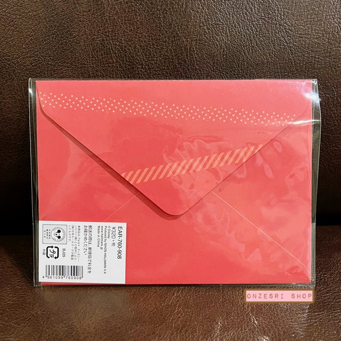 Disney Pop Up Card From Hallmark Japan การ์ดเปล่าลาย Disney Happy Together ขนาด 10.8 x 14.8 x 0.2 ซม.