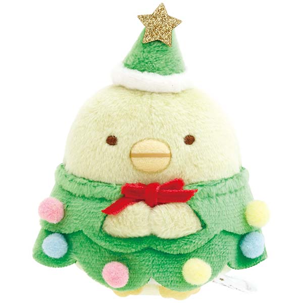 ตุ๊กตาตัวเล็ก Sumikko Gurashi Home Christmas ไซส์ SS มีห่วงไว้ห้อยสายคล้องหรือพวงกุญแจด้านบนได้ มี 4 แบบให้เลือก