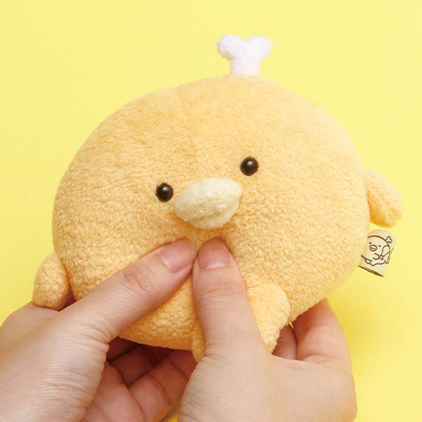 ตุ๊กตา Chickip Dancers จาก San-X Japan แบบน้องไก่ Hone Chicken ขนาด 12 x 13.5 x 8.5 ซม.