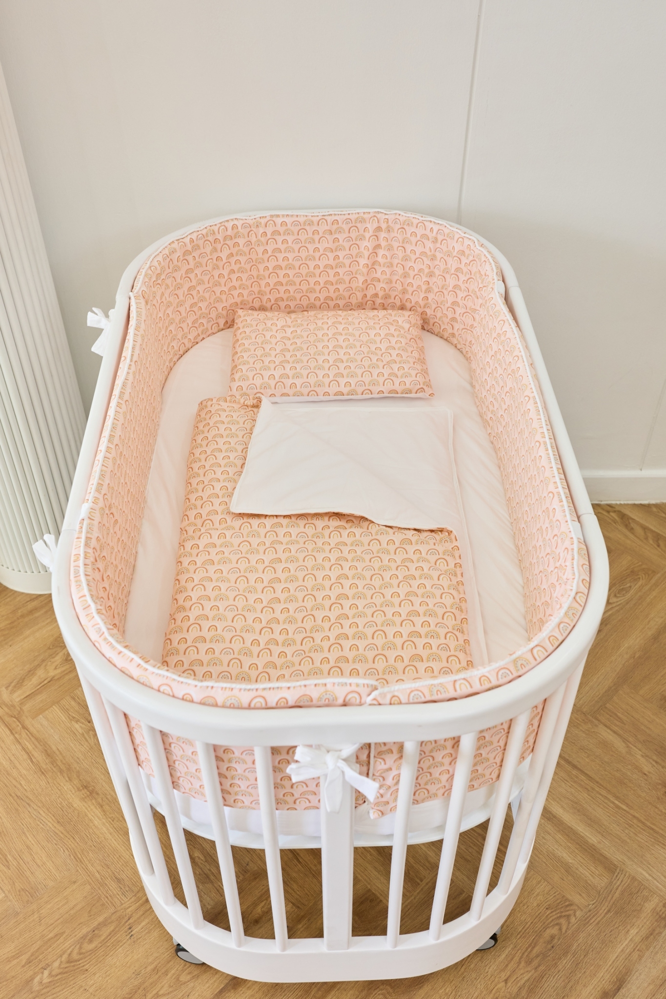 Idawin ชุดเครื่องนอน Bedding Set รุ่น Oval Rainbow Pink