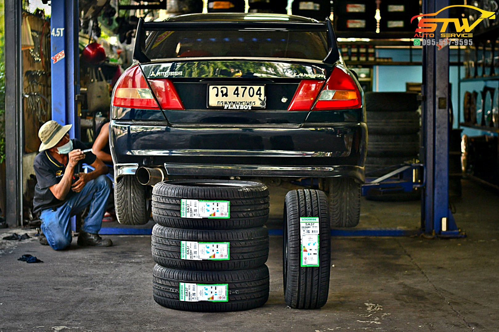 ยางใหม่ GOODRIDE SPORT SA37 205/45R17 88W