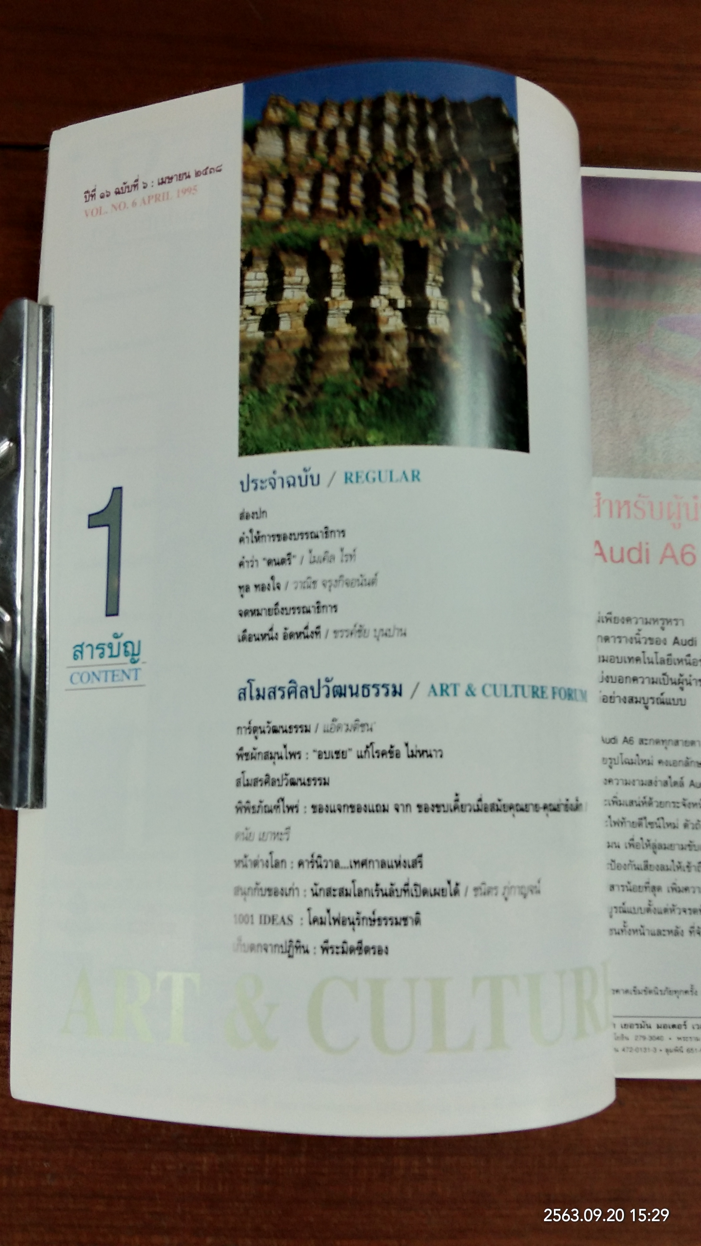ศิลปวัฒนธรรม : ปีที่ 16 ฉบับที่ 6