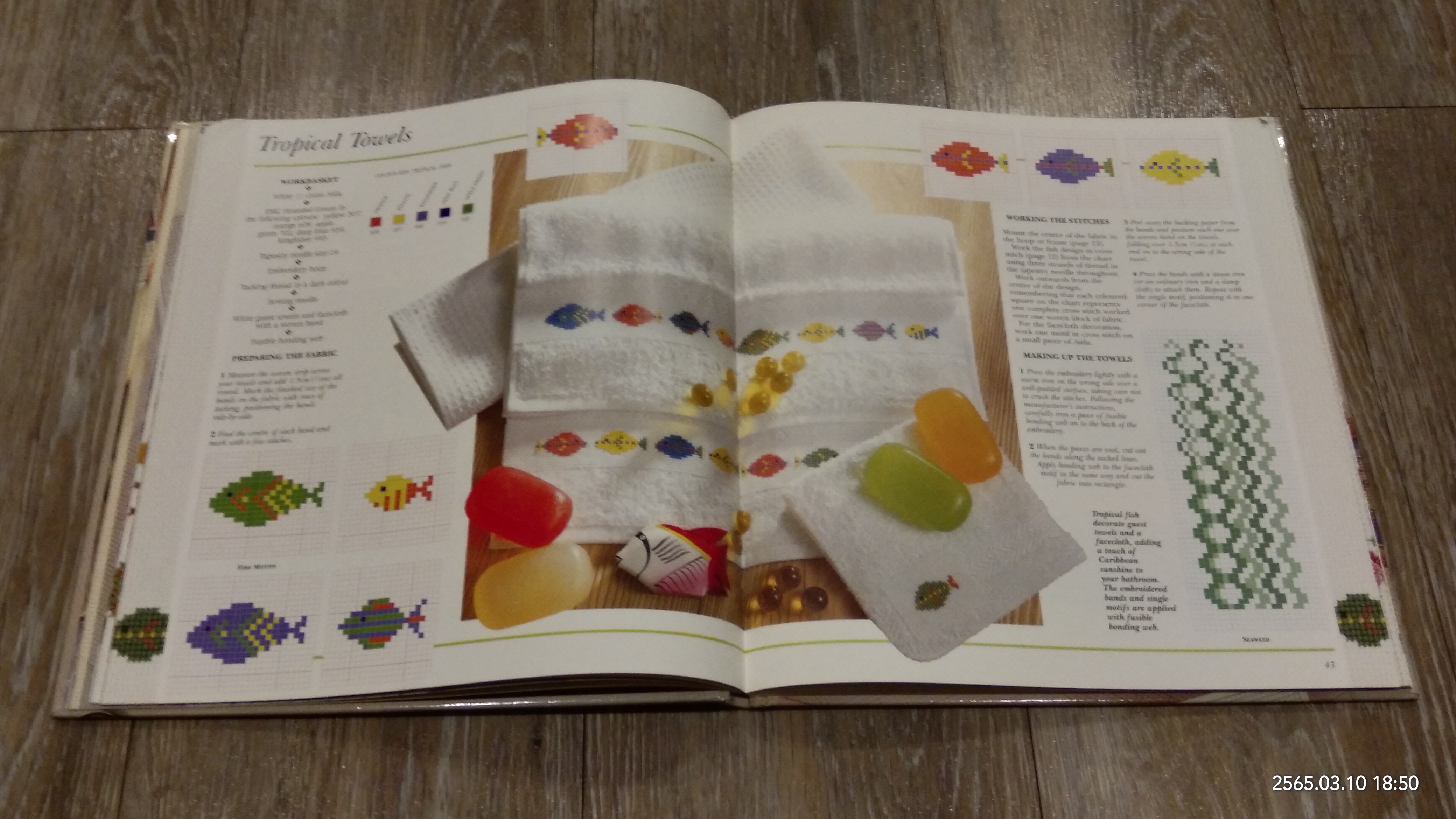 THE NEEDLEWORKER 'S COLLECTION : DESIGNS IN CROSS STITCH