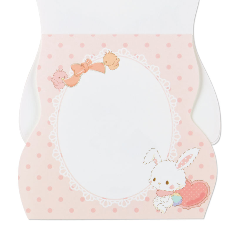 การ์ดเปล่า Sanrio & Seal Card แบบ Wish Me Mell สามารถเขียนด้านในได้ มีสติกเกอร์น่ารักให้แปะได้ 1 แผ่น มาพร้อมซองลายน่ารักเข้ากัน ขนาดประมาณ 12 x 16 ซม.