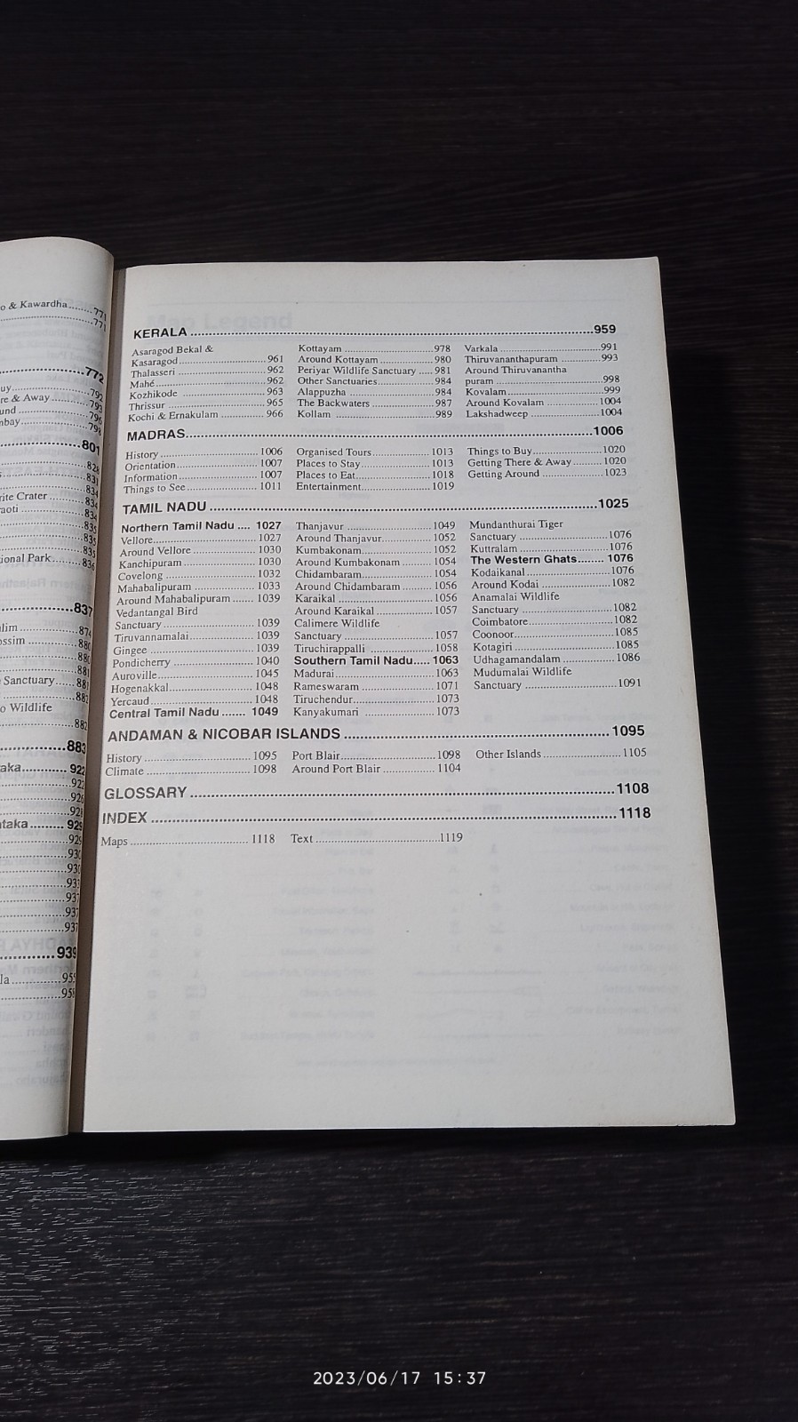 lonely planet : India (ปี 1996)