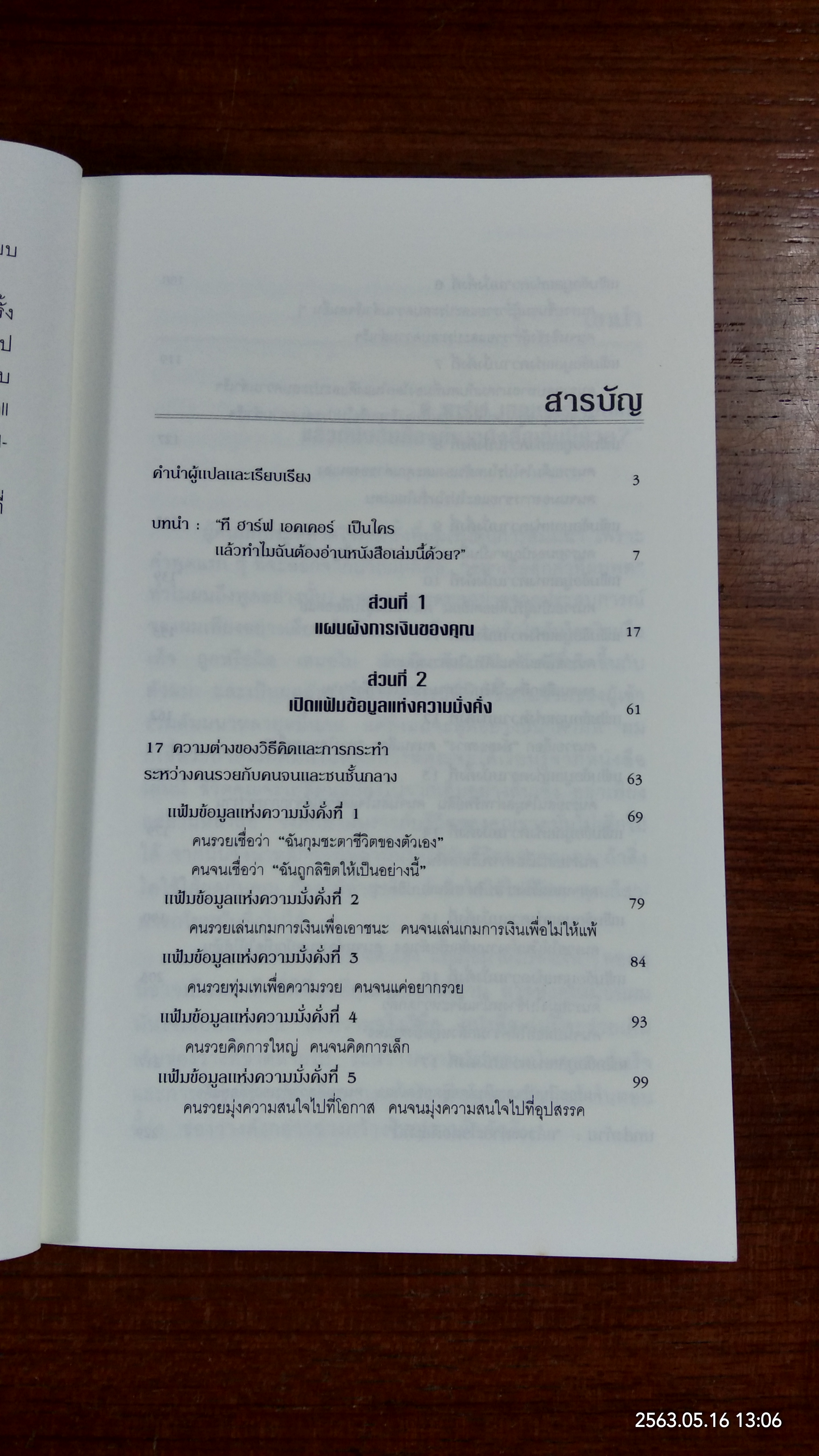 ไขความลับสมองเงินล้าน / T. Harv Eker