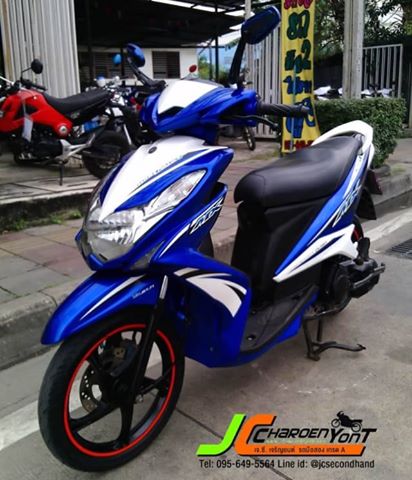 รถบ้านเทิร์นมาครับ YAMAHA Mio 125i (หัวฉีด+ล้อแม็ก ปลายปี 55) รถสภาพดีเดิมๆ ชุดสีสด สวย ชุดสีเดิมแท้ทั้งคันครับ