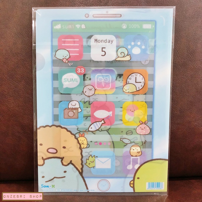 แฟ้ม A4 ลาย Sumikko Gurashi Instagram