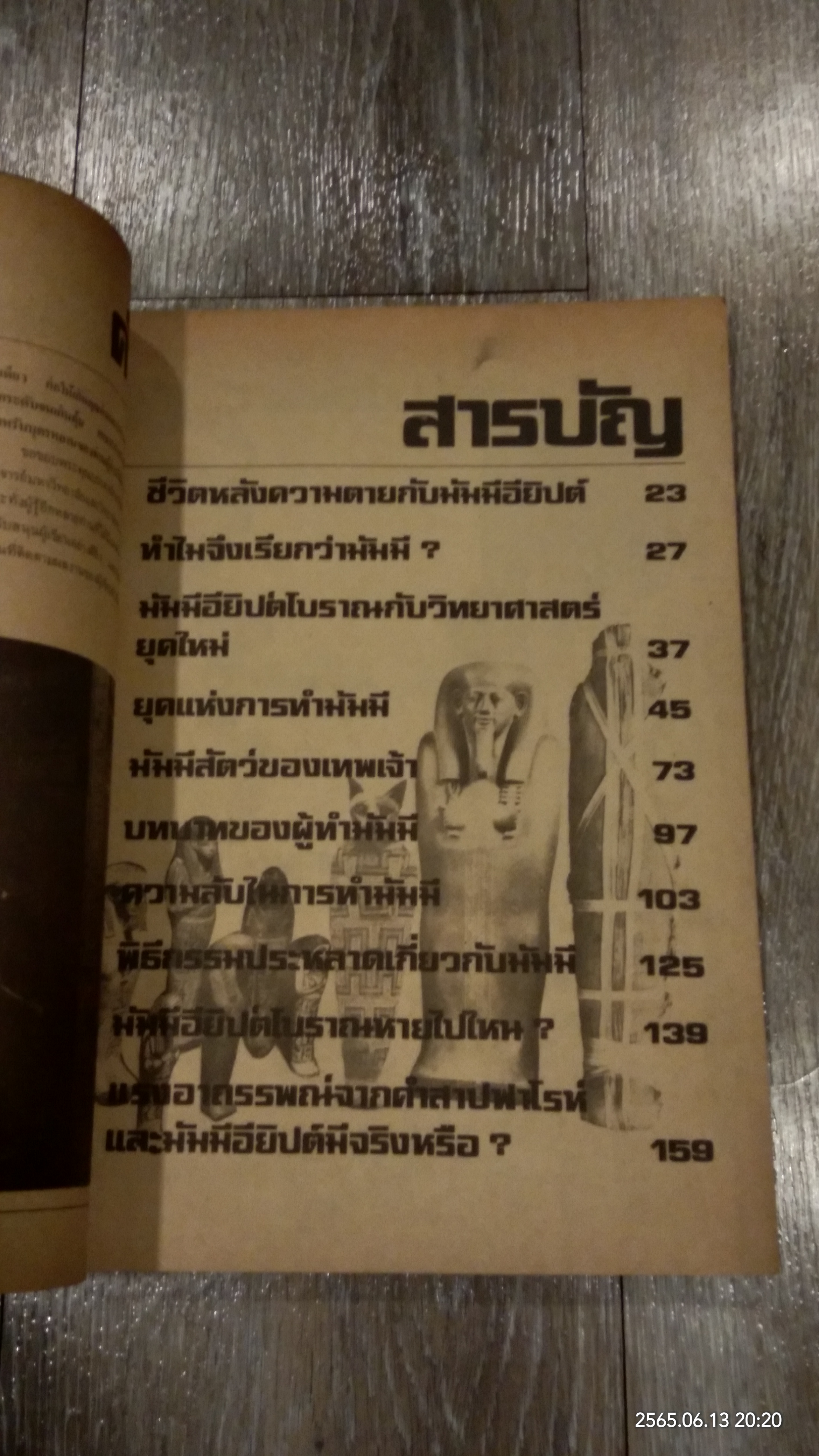 มัมมีอียิปต์โบราณ / บรรยง บุญฤทธิ์