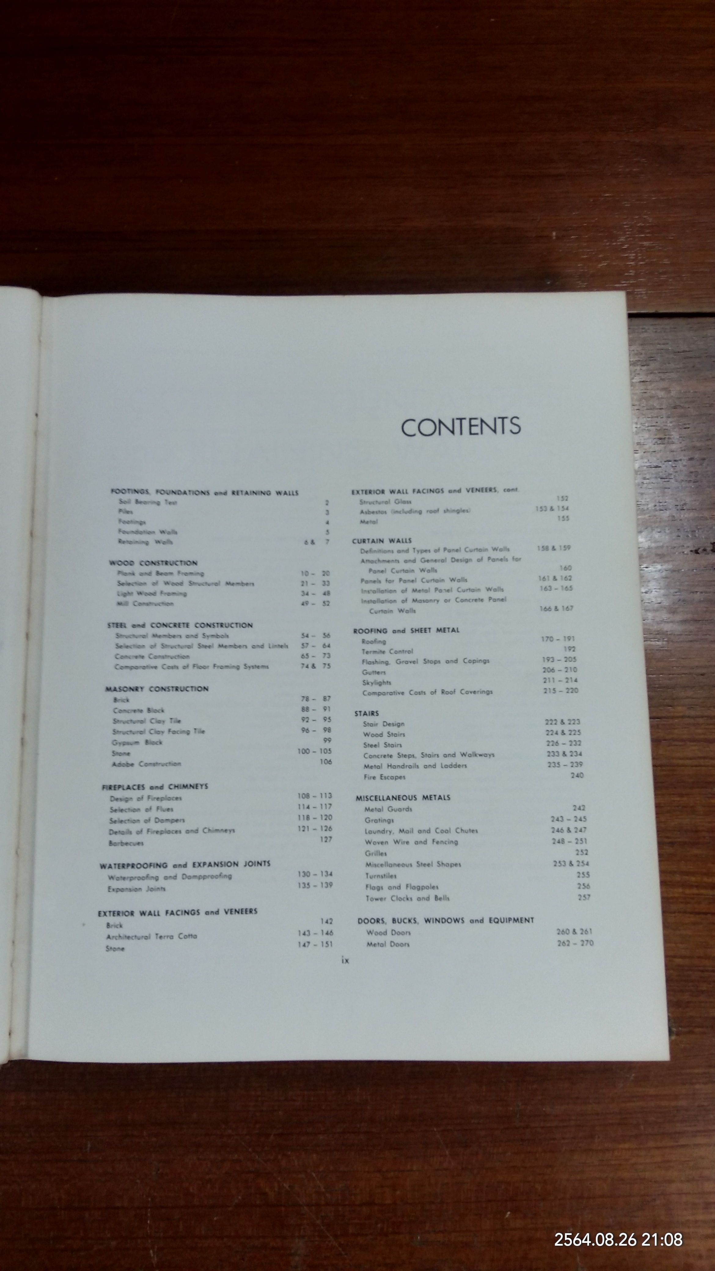 ARCHITECTURAL GRAPHIC STANDARDS (Fifth Edition)