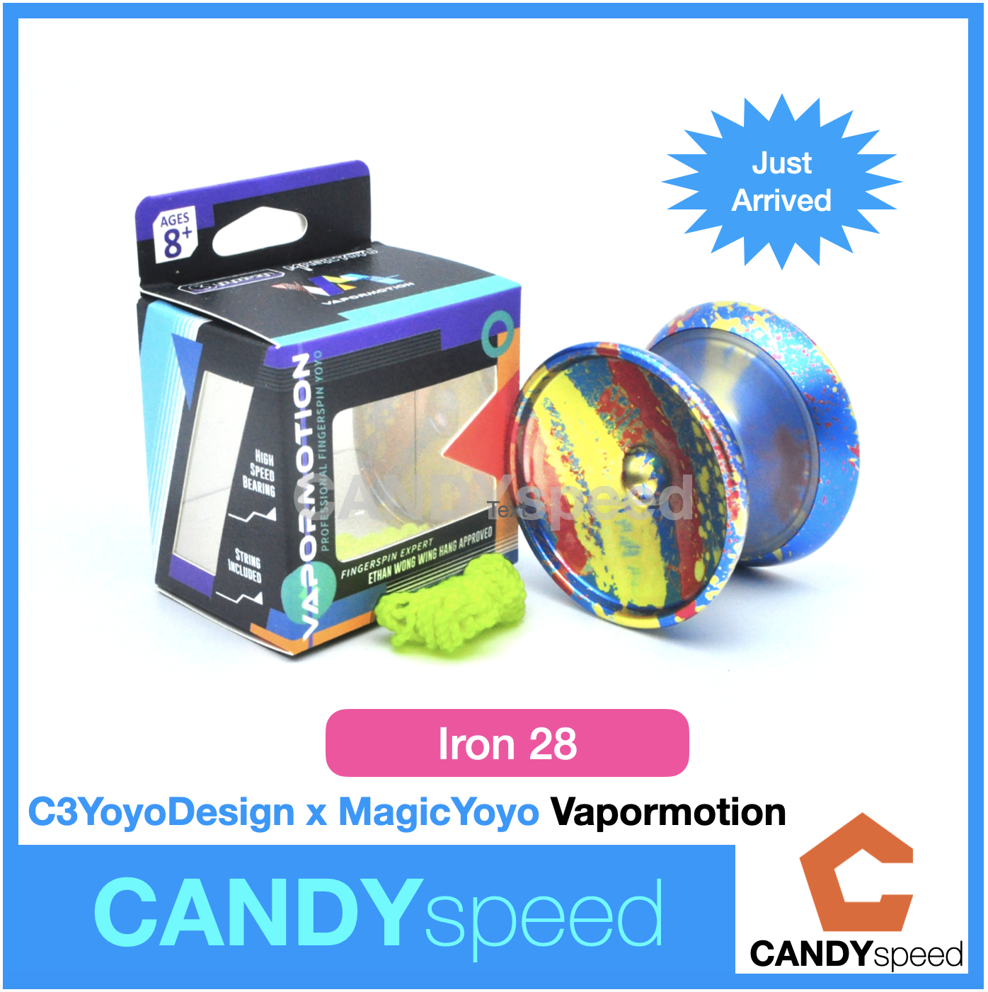 Yoyo โยโย่ C3YoyoDesign x MagicYoyo Vapormotion Finger Spin DNA| by CANDYspeed