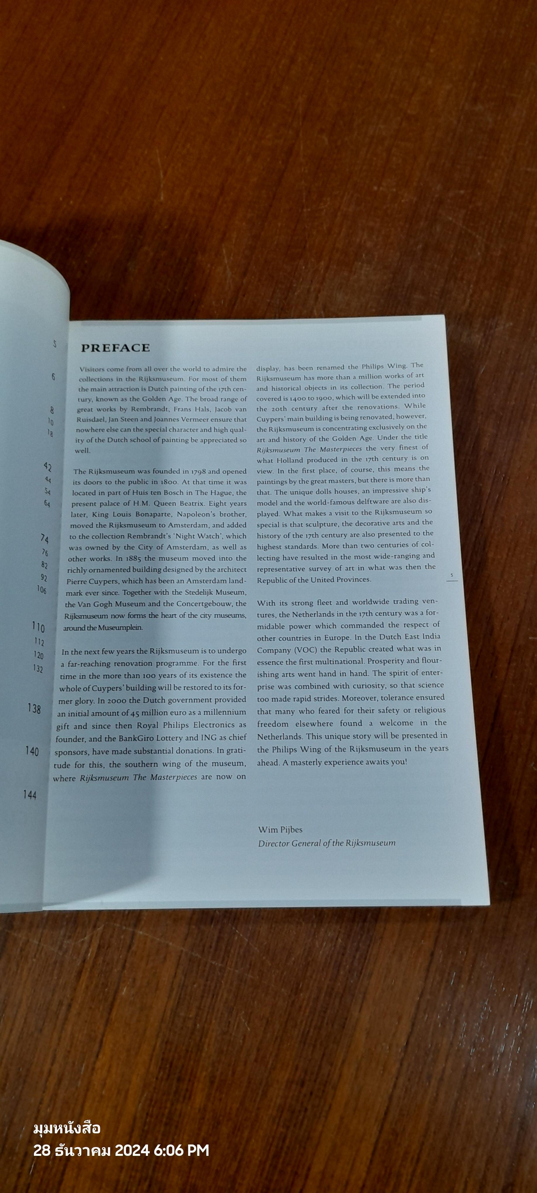 Rijks Museum Amsterdam The Masterpieces Guide