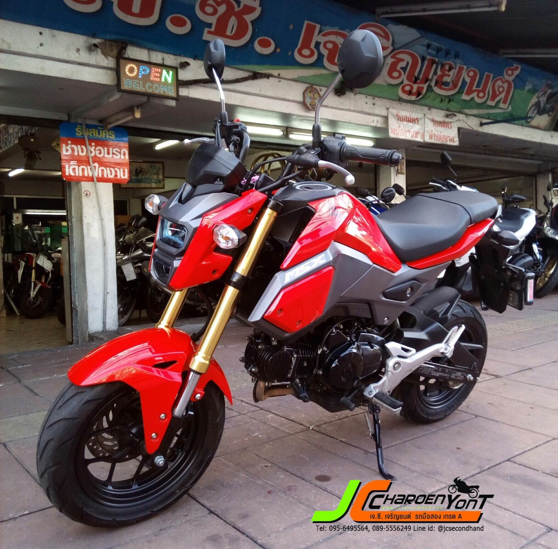 "รถบ้านมือเดียวใช้งานน้อย" HONDA MSX125SF จดทะเบียนปี 60 สภาพเดิมจัดทั้งคัน วิ่ง8พันโลแท้ เครื่องไม่เคยแกะ ห้องเครื่องใสๆ