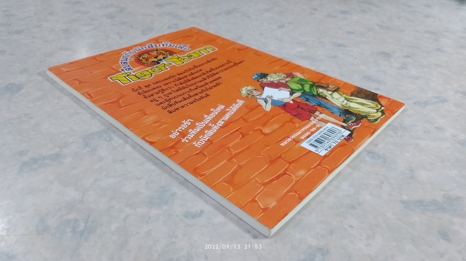 สึบสนุกกับนักสืบทีมเสือ ตอน ตะลุยเกาะภูเขาไฟ