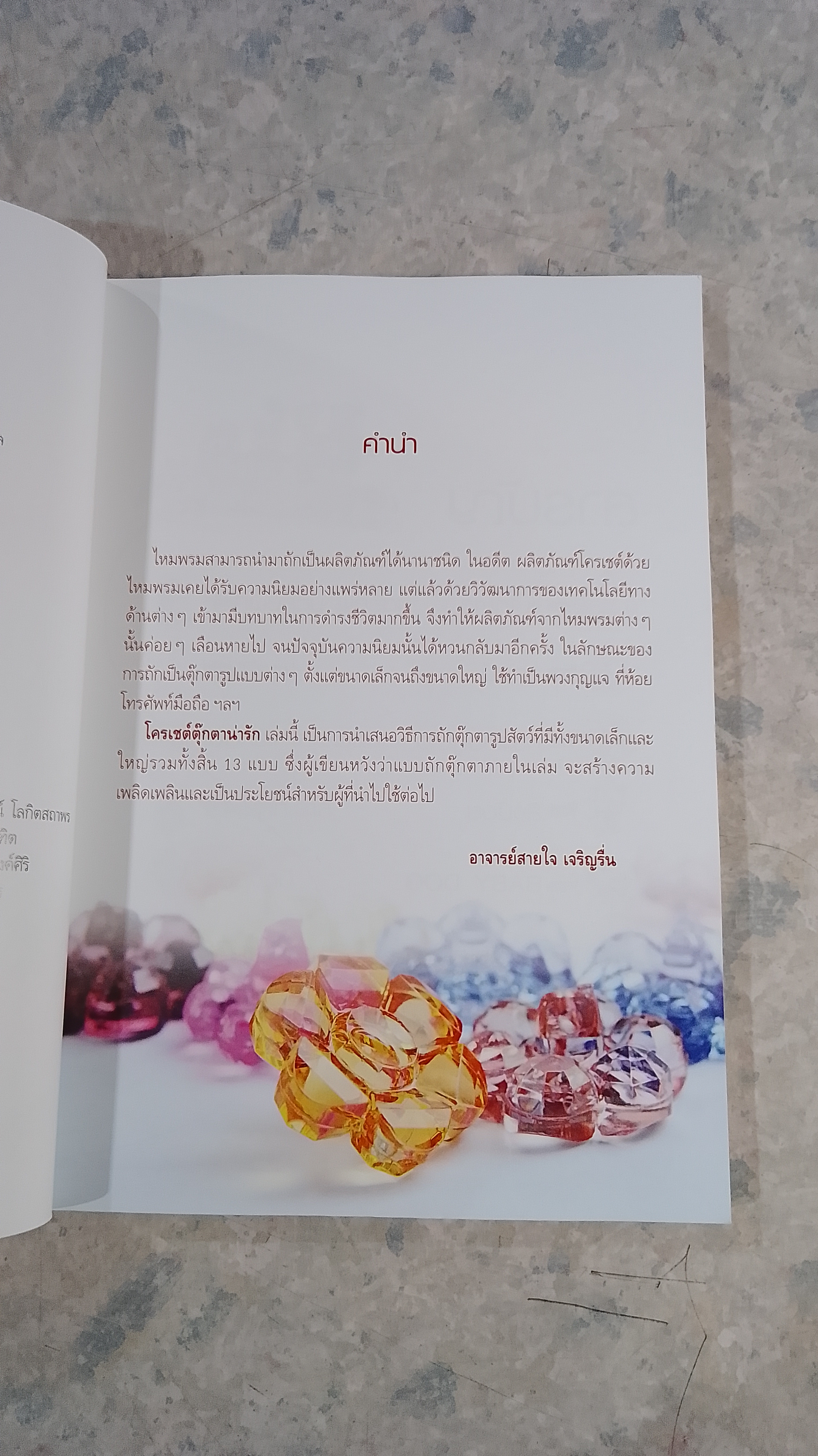 โครเชต์ ตุ๊กตาน่ารัก / อ.สายใจ เจริญรื่น