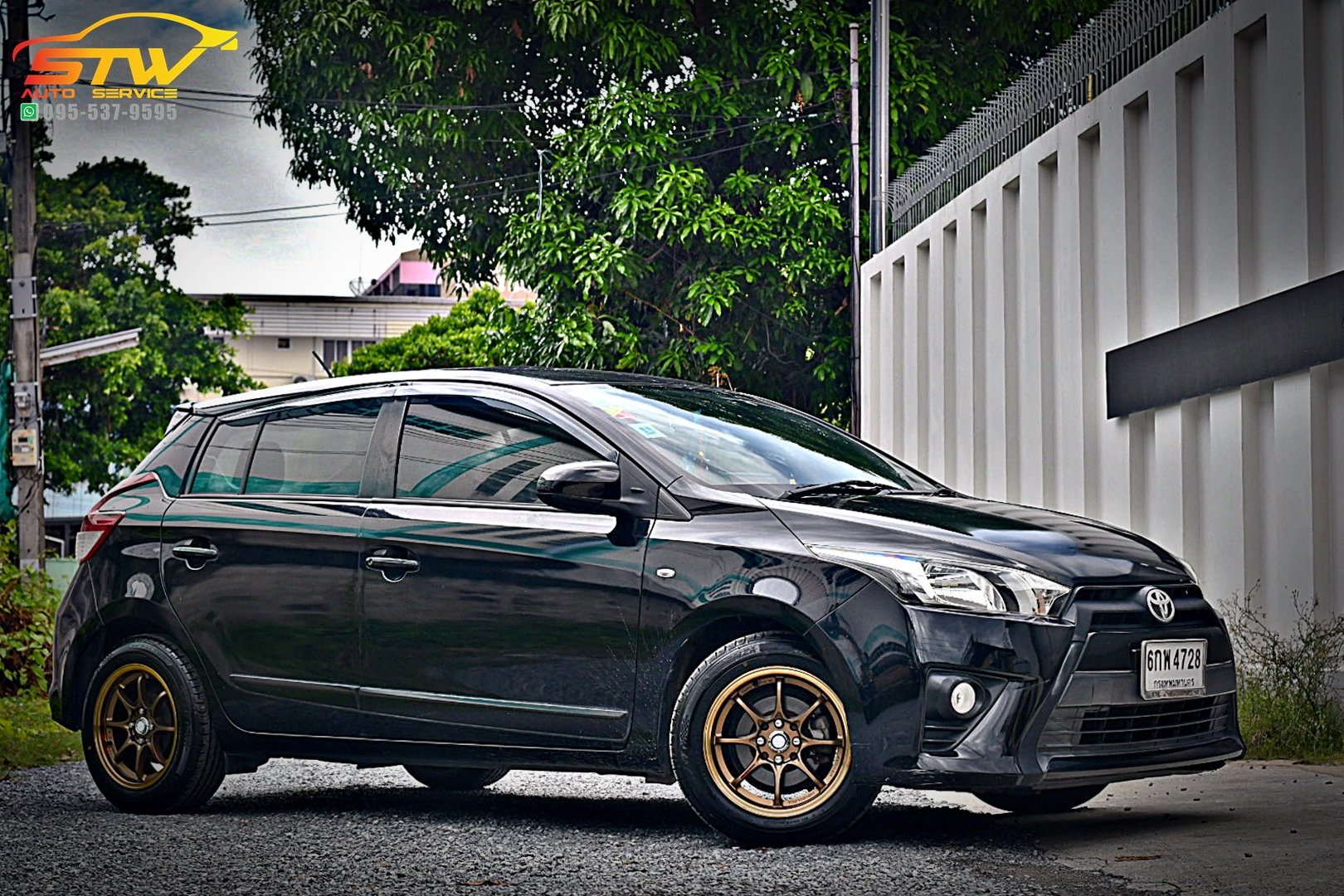 เปลี่ยนล้อยาง TOYOTA YARIS CE28 MF8022 "15"+FIRENZA ST06 195/60R15 88H