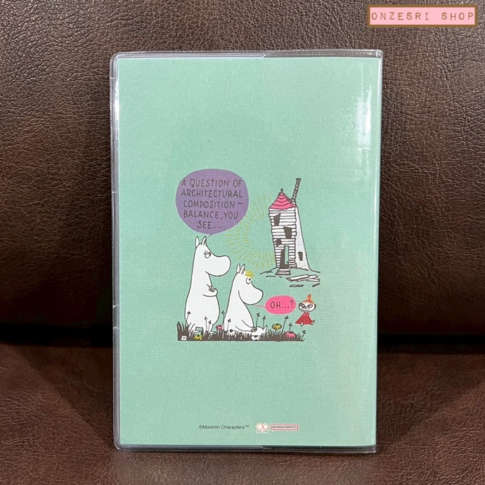 สมุด 2026 Schedule Book เล่มเล็ก B7 ลาย Moomin Dining ขนาด 8.9 x 13.4 ซม. (64 หน้า) มีให้จดตั้งแต่เดือน 10/2025 - 12/2026 เป็นปฎิทินแบบ monthly