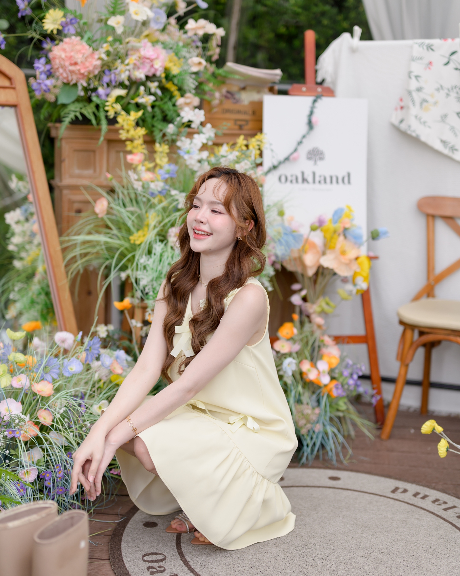 Bow me softly dress : สีเหลืองอ่อน