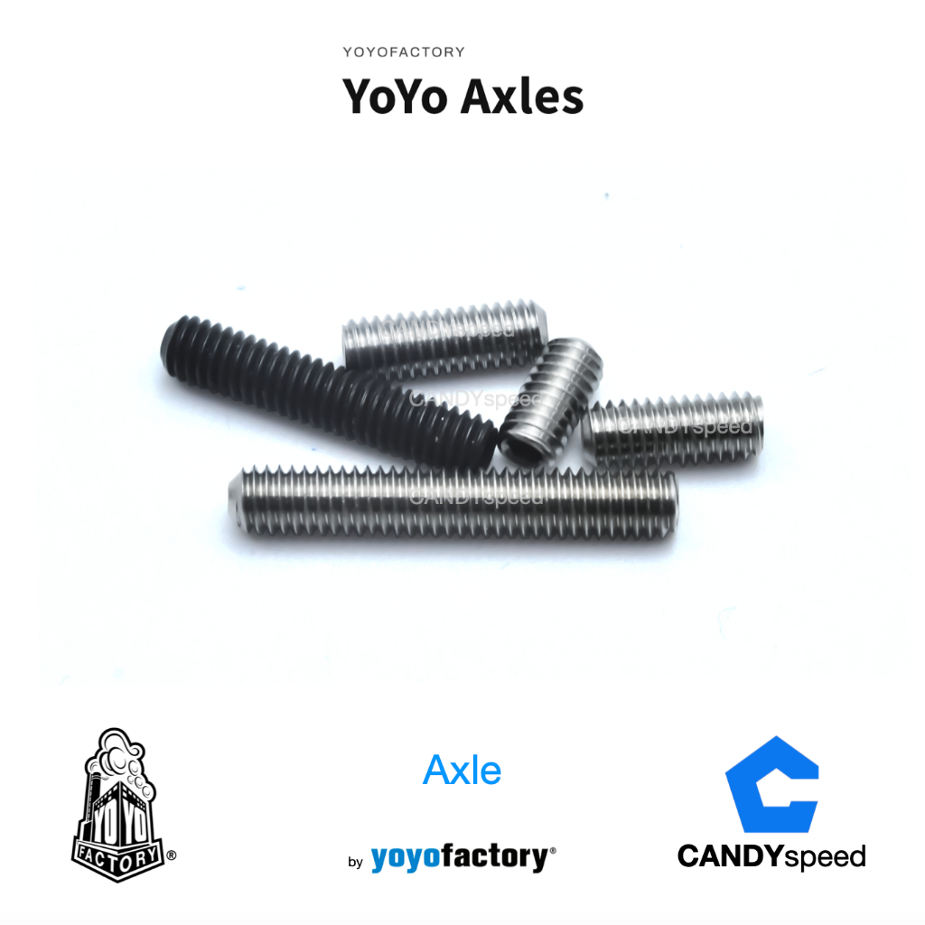 yoyo โยโย่ yoyofactory Yoyo Axles แกนโยโย่ Axle เพลาโยโย่ | by CANDYspeed