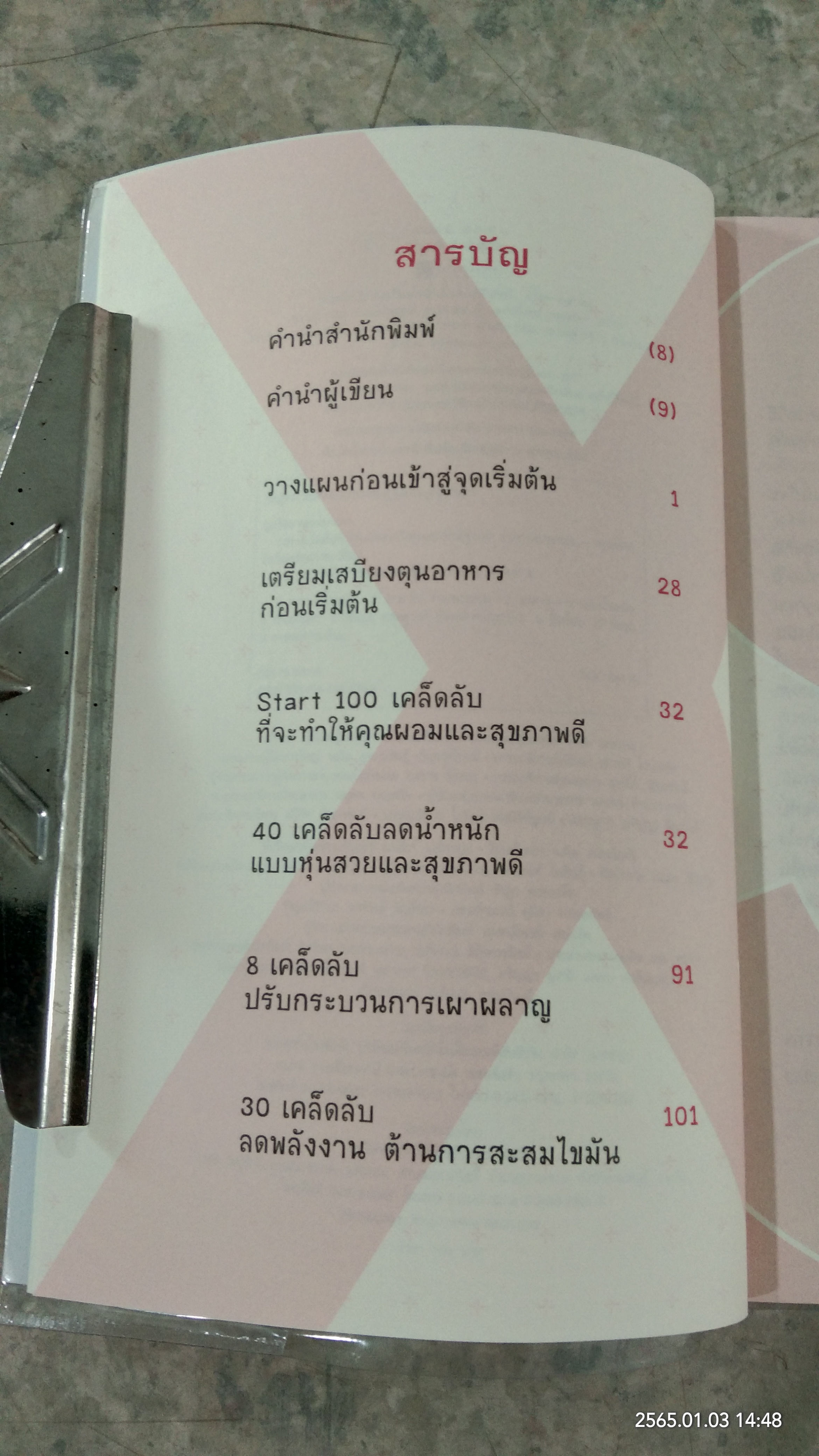 100 เคล็ดลับทำคุณผอม / รุ่งเรือง คลองบางลอ