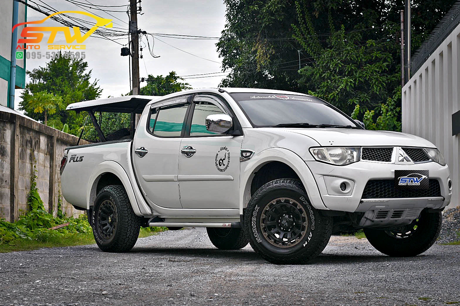 ล้อแม็กซ์ Off Road MF1211 ขอบ16นิ้ว+HANKOOK ATM 265/70R16