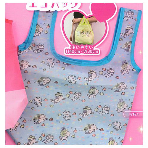กระเป๋า Ado Mizumori Eco Bag ขนาด 40 x 30 ซม. ทำจากผ้าร่มบาง มี 5 แบบให้เลือก